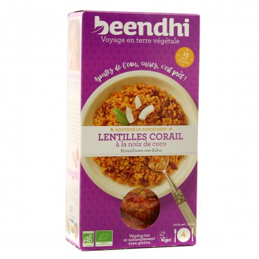 DAL DE LENTILLES NOIX DE COCO 250G