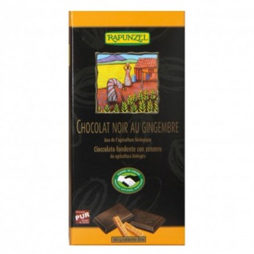 CHOCOLAT NOIR AU GINGEMBRE 80G