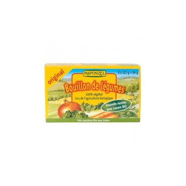 BOUILLON DE LEGUME CUBES 84G