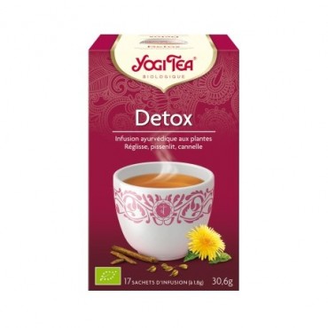 YOGI TEA DETOX 30.6G (17 SACHETS)