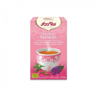 YOGI TEA EQUILIBRE FEMININ 30.6G (17 SACHETS)