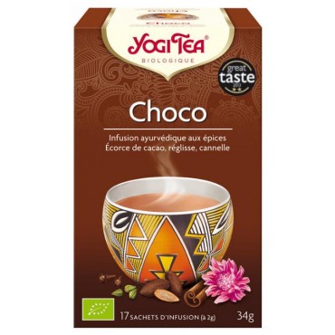 YOGI TEA CHOCO  37.4G (17 SACHETS)