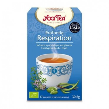 YOGI TEA PROFONDE RESPIRATION 30.6G (17 SACHETS)