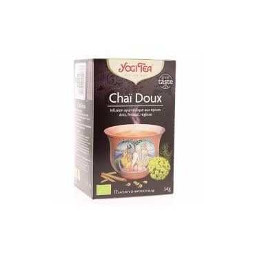 YOGI TEA CHAI DOUX 34G (17 SACHETS)