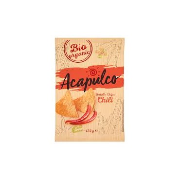 TORTILLA CHIPS MAIS CHILI 125G