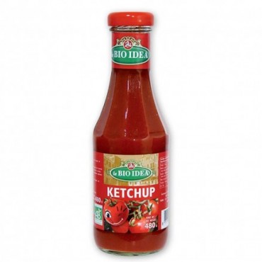 KETCHUP BOUTEILLE VERRE 480G