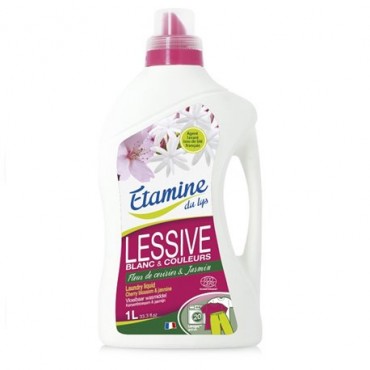 LESSIVE LIQUIDE FLEUR DE CERISIER ET JASMIN 1L