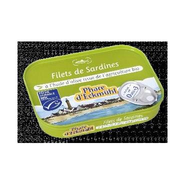 FILETS SARDINE HUILE OLIVE 100G