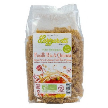 FUSILLI RIZ COMPLET QUINOA 250G