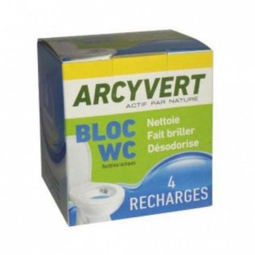 RECHARGES BLOC WC (4 RECHARGES)