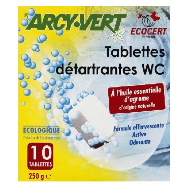 TABLETTES WC DETARTRANTES (10) 250G