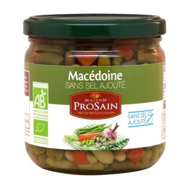 MACEDOINE DE LEGUMES SANS SEL 230G NE