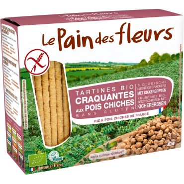 TARTINE CRAQUANTE POIS CHICHE 150G