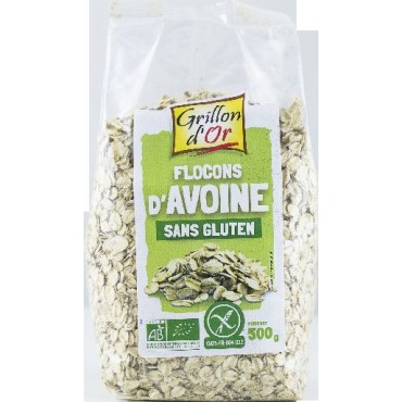 FLOCONS D'AVOINE SANS GLUTEN 500G