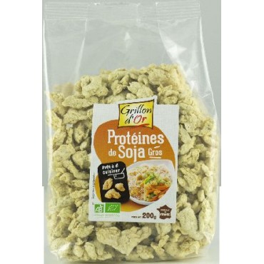 PROTEINES DE SOJA GROS 200G