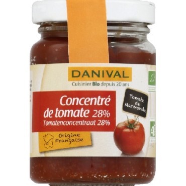 CONCENTRE DE TOMATES 28% 100G