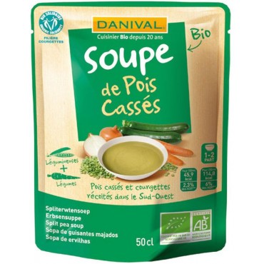 SOUPE POIS CASSES