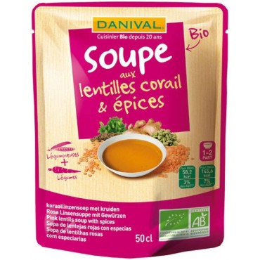 SOUPE LENTILLES CORAIL