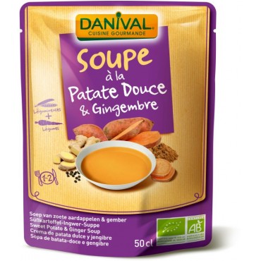 SOUPE PATATE DOUCE GINGEMBRE 500ML