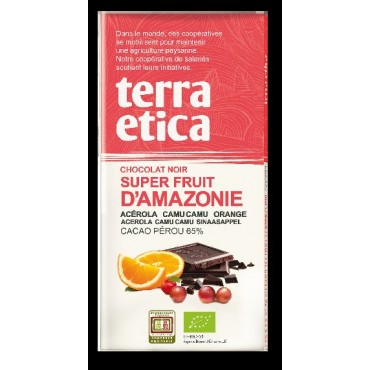 CHOCOLAT NOIR SUPERFRUIT AMAZON 72% 100G