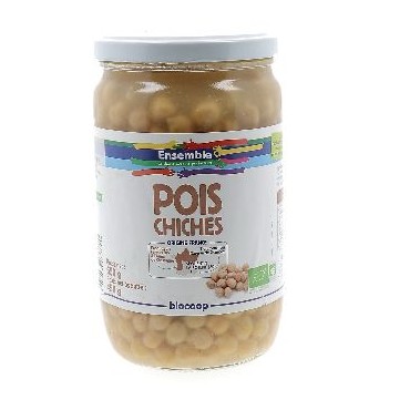 POIS CHICHES AU NATUREL 650G