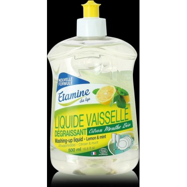 LIQUIDE VAISSELLE CITRON/MENTHE 500