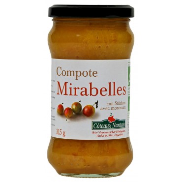 COMPOTE DE MIRABELLE MORCEAUX 315G