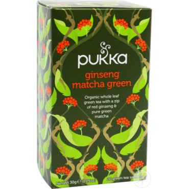 THE VERT MATCHA GINSENG  20 SACHETS