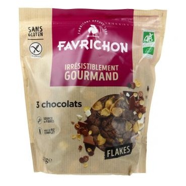 FLAKES 3 CHOCOLATS 400G