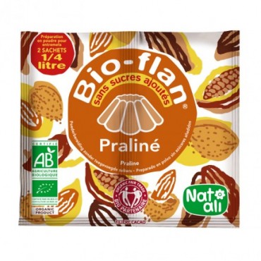 BIOFLAN PRALINE SANS SUCRE 2X5G.