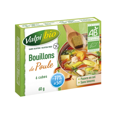 BOUILLONS DE POULE 60G