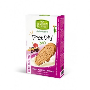 BISCUIT PETIT DEJ FIG RAISIN GRAINE 190G