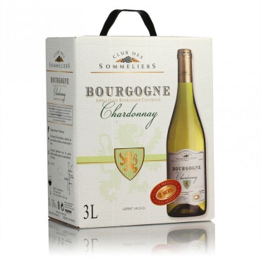 VIN BLANC CHARDONNAY BIB 3L