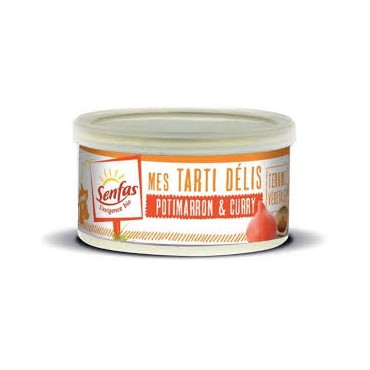 PATE VEGETAL POTIMARRON CURRY 125G