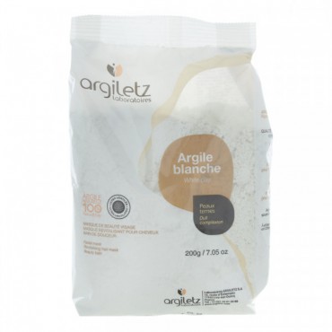 ARGILE BLANCHE KAOLIN ULTRAVENTILEE 200G