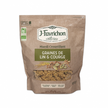 MUESLI CROUSTILLANT LIN COURGE 450G