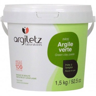 ARGILE VERTE ILLITE PATE PAE 1.5KG