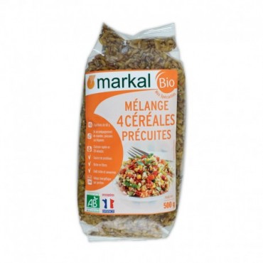 MELANGE 4 CEREALES PRECUITES 500G