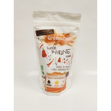 SUPER FARINE ORANGE A BASE DE CAROTTE ET DE COURGE 250G