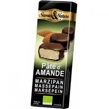 BOUCHEES AMANDINES CHOC NOIR 3X15G