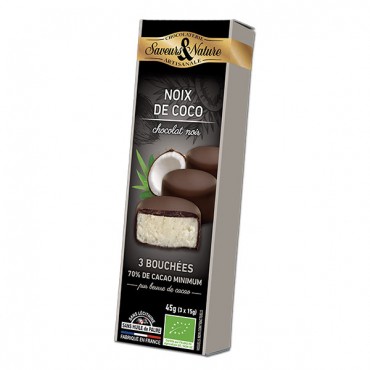 BOUCHEE COCO CHOC NOIR 3X15G