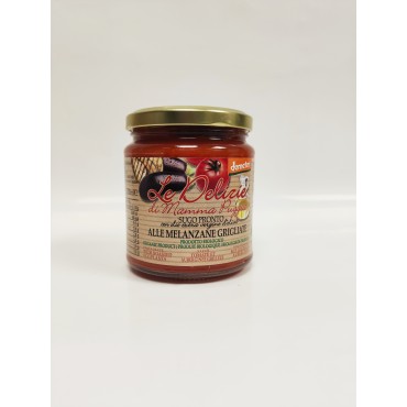 SAUCE TOMATE AUX AUBERGINES GRILLEES DEMETER 300G