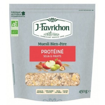 MUESLI BIEN-ETRE PROTEIN SOJA FRUIT 450G