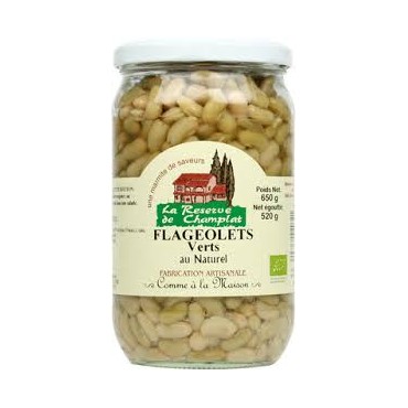 FLAGEOLETS VERTS AU NATUREL 650G