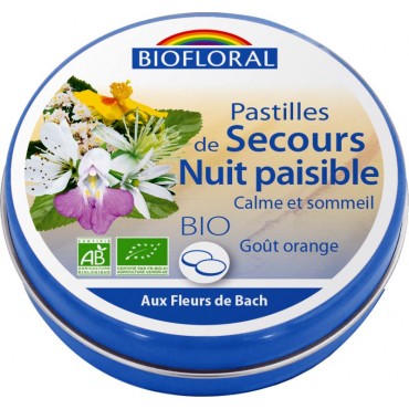 COMPLEXE SECOURS NUIT PASTILLES (165)50G