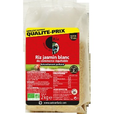 RIZ LONG BLANC PARFUME JASMIN 2KG