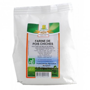 FARINE DE POIS CHICHES 500G