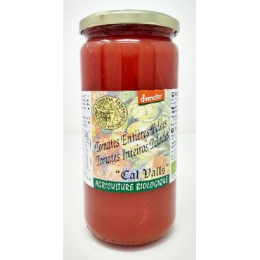 TOMATES ENTIERES PELEES DEMETE 660G