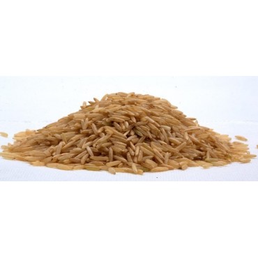 RIZ BASMATI 1/2 COMPLET INDE 1KG VRAC