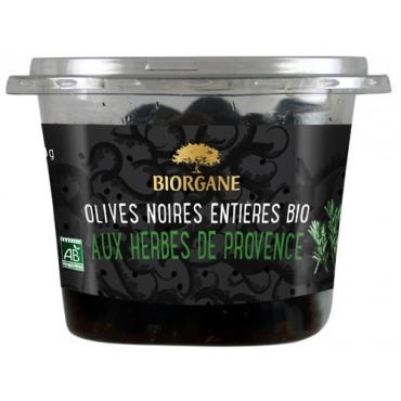 OLIVE NOIRE ENT HERBE POT 250G